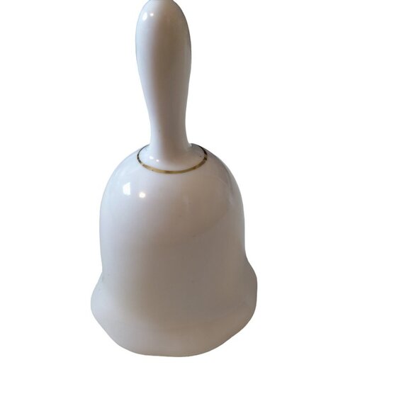 Nativity Holiday Christmas Baby Jesus Joseph Mary 5 Inch Tall Porcelain Bell CB3 - Picture 2 of 5